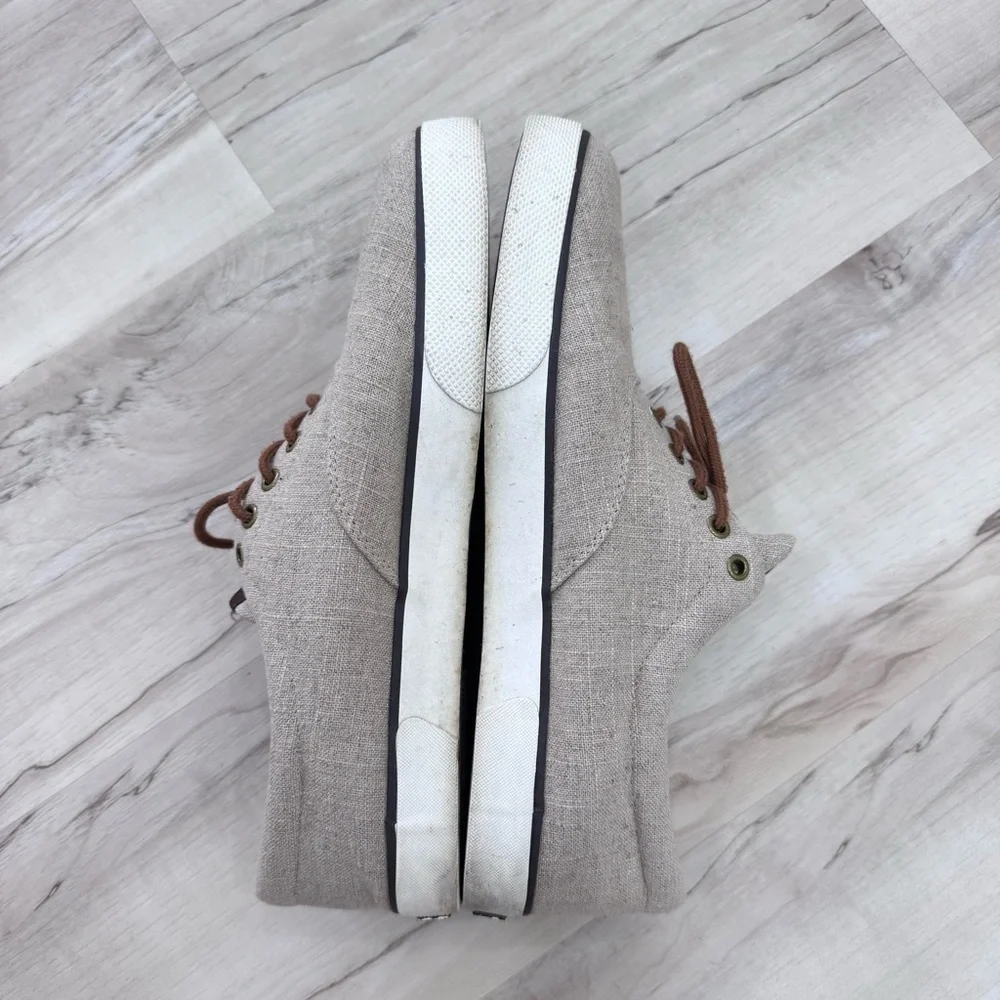 Ralph Lauren Polo Forestmount II Flax Linen shoe Sz 13